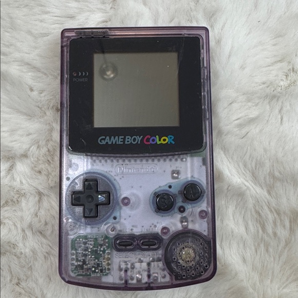 1998 Nintendo Game Boy Color Handheld System - Atomic Purple Model:CGB-001